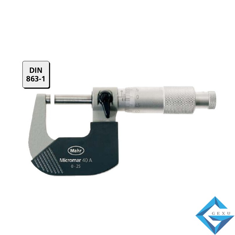 德國馬爾Mahr微分筒棘輪一體機(jī)械刻度千分尺40A5 - 6"(4134905)