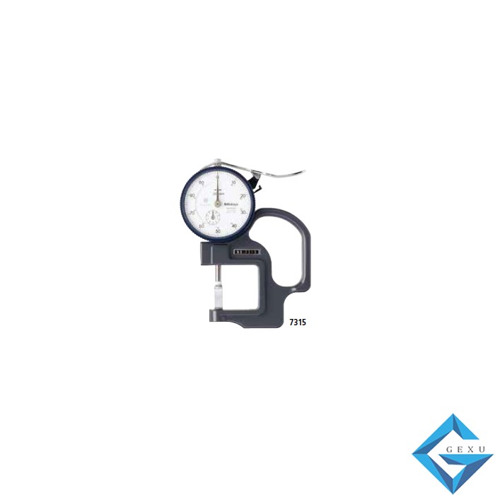 厚度表 547, 7 系列 管件 槽深測量 0 ~ 10(mm) 7315